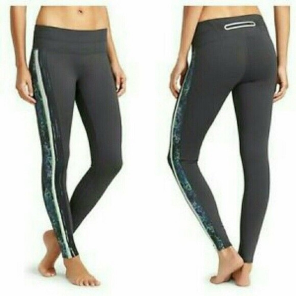 Athleta Swipe Sonar Tight Leggings Flint Gray
